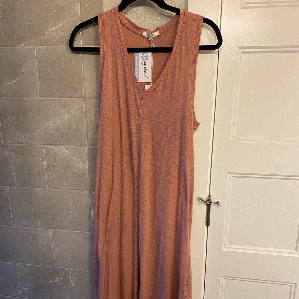 Z Supply Dusty Rose midi dress size S
